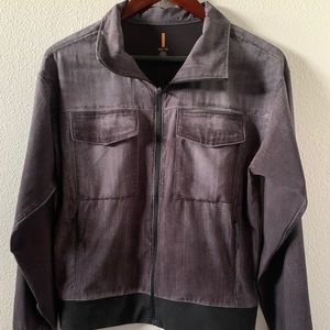 Lucy Jacket in Washed Black - Size XS